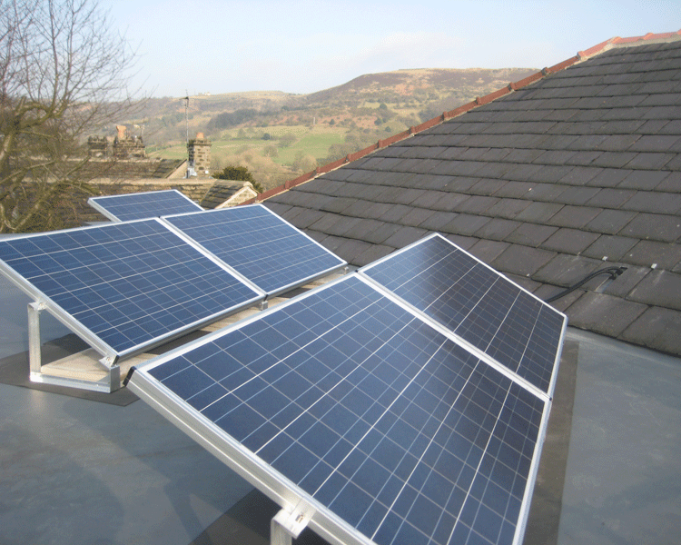 Solar installation holmfirth