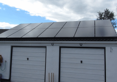 Solar installation hoylandswaine